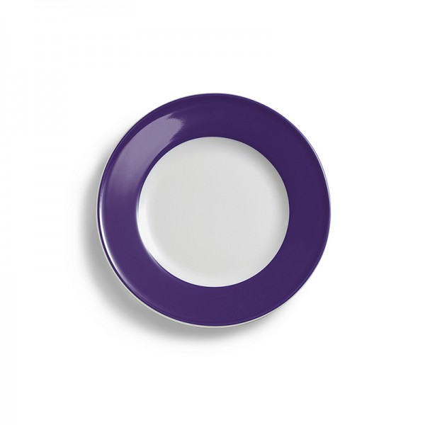 Dibbern Solid Color Teller flach Fahne 21cm violett