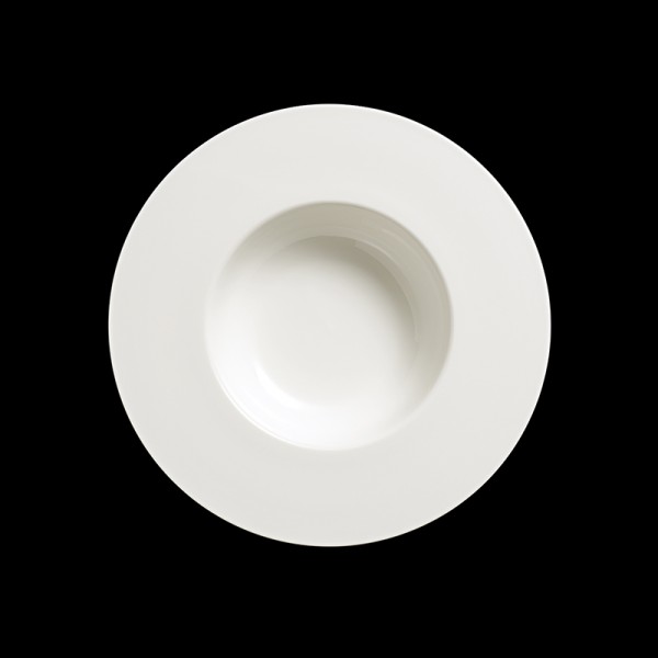 Dibbern Fine Bone China Weiß Pure Teller tief breiter rand 26 cm 0,40L