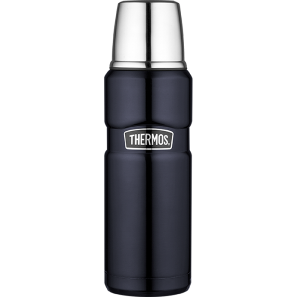 Thermos Isolierflasche Stainless King, Edelstahl midnight blue 0,47 l