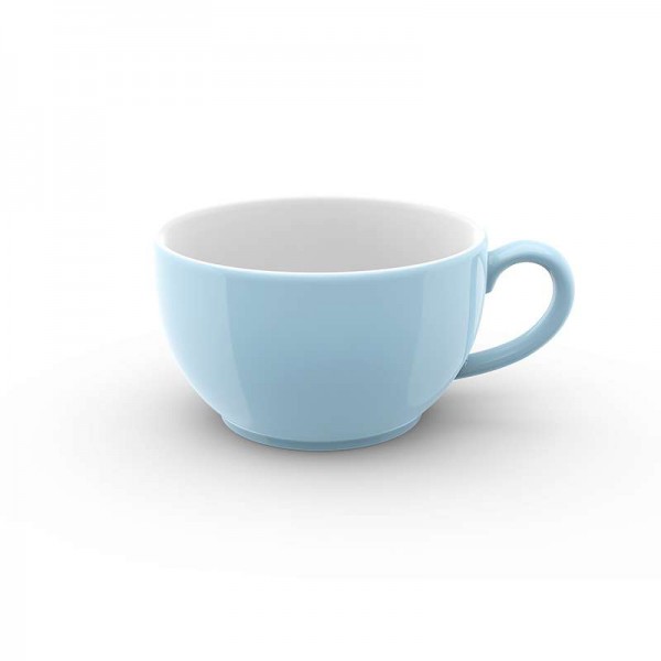 Dibbern Solid Color Cappuccino Obertasse 0,30l eisblau