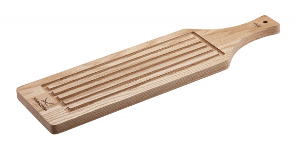Rösle Brotschneidebrett Sansibar Eiche 54,5 x 15 cm