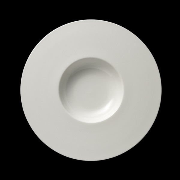 Dibbern Fine Bone China Weiß Pure Teller tief breiter rand 30 cm 0,30 L