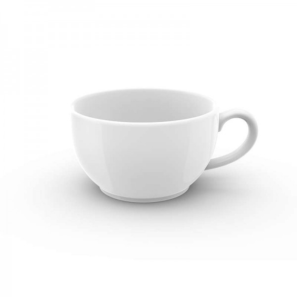 Dibbern Solid Color Cappuccino Obertasse 0,30l weiß