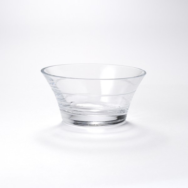Dibbern Glas Cipriani Dessertschale Horizontalschliff Klar 14 cm