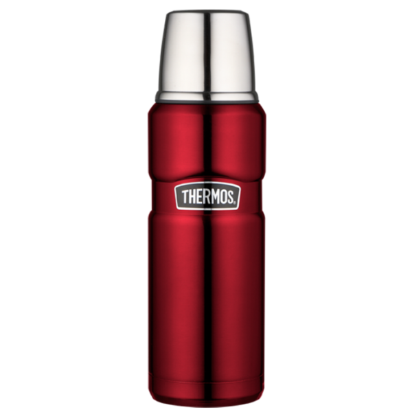 Thermos Isolierflasche Stainless King, Edelstahl cranberry 0,47 l