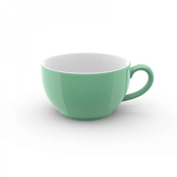 Dibbern Solid Color Cappuccino Obertasse 0,30l smaragd